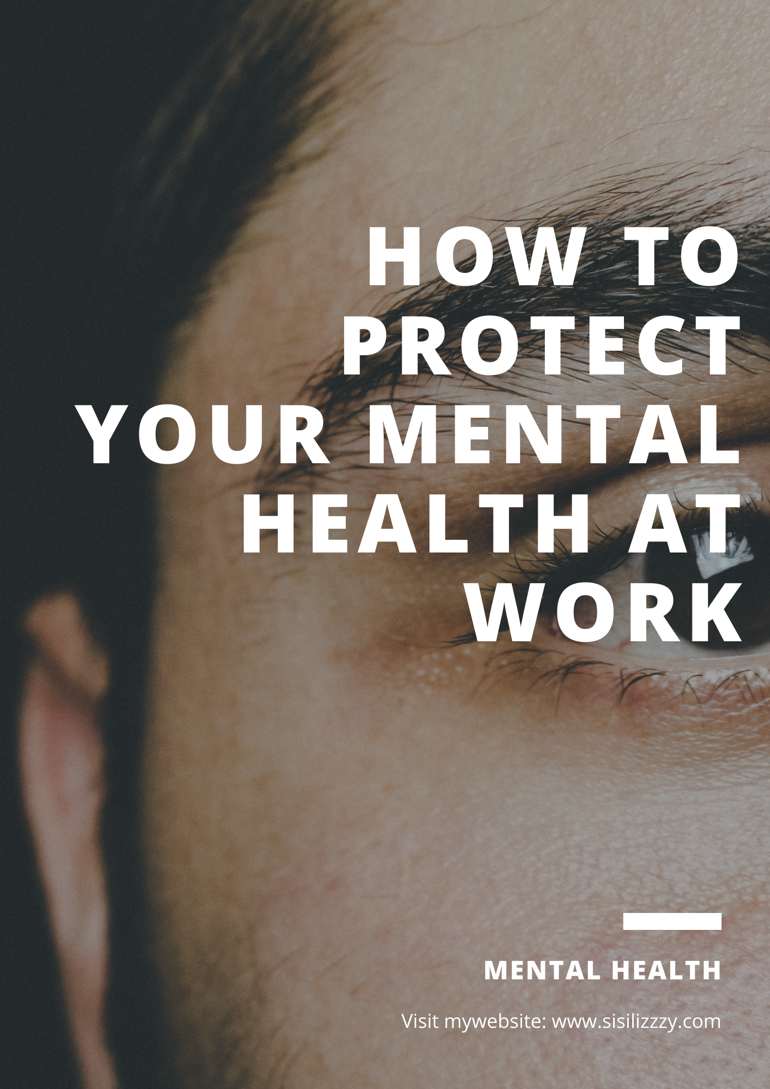 How to protect your mental health at work