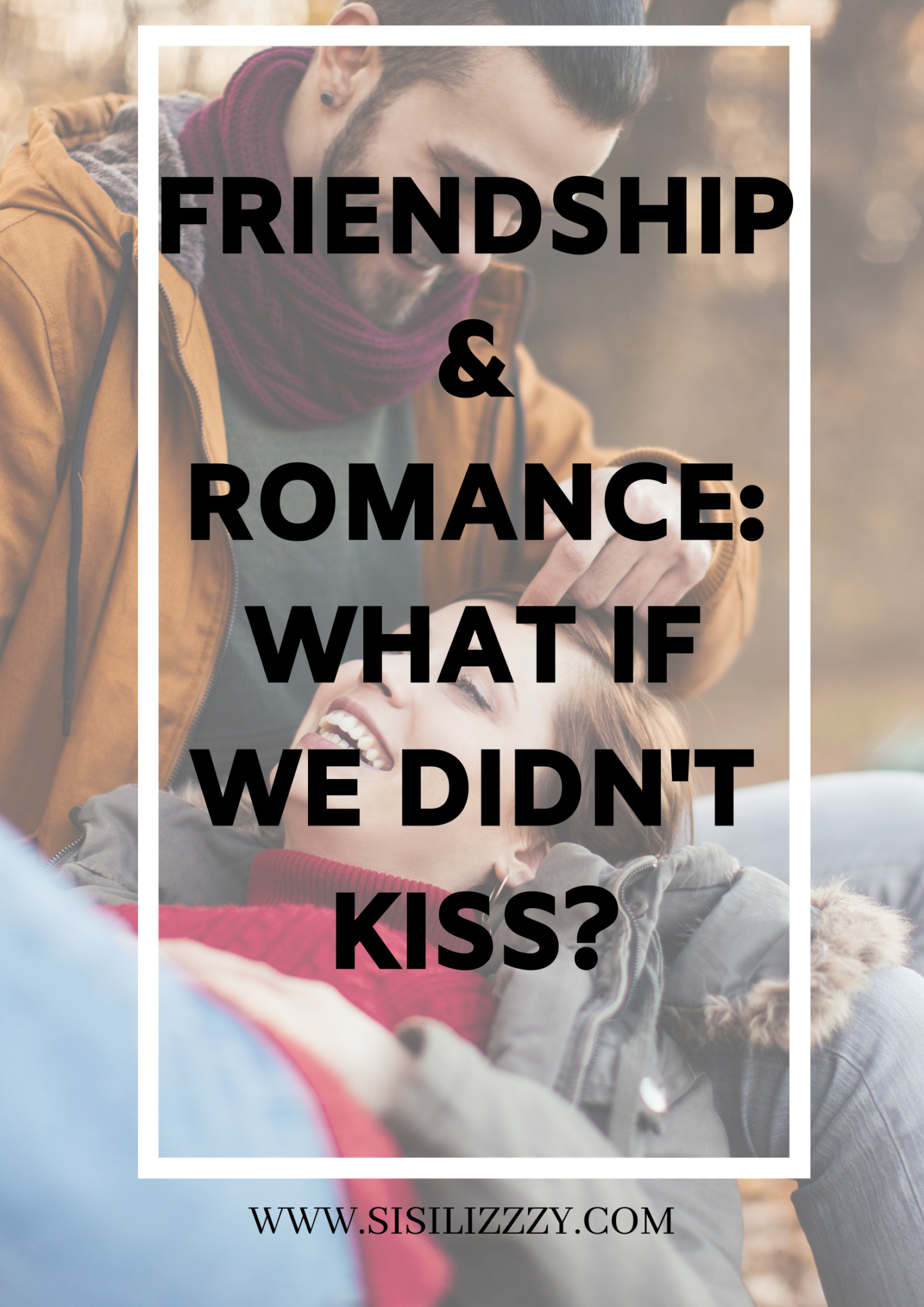 What if we didn't ruiun it with a kiss?